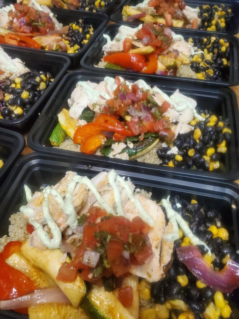 moultons market cajun chicken power bowl