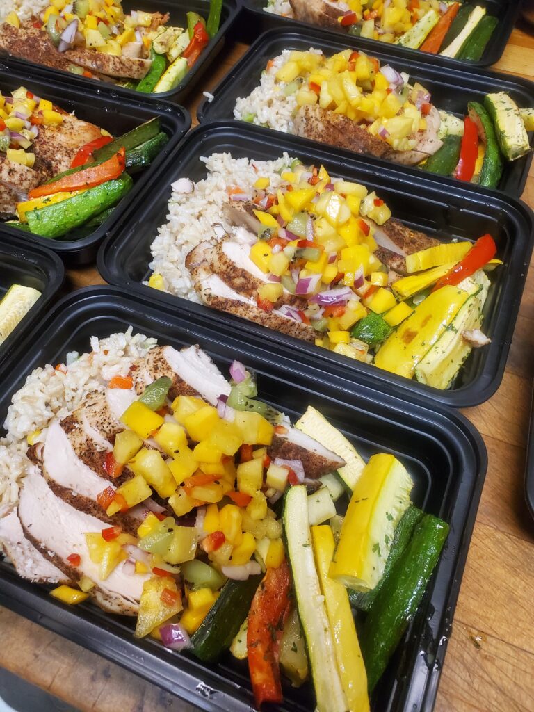 moultons market chicken with fruit salsa